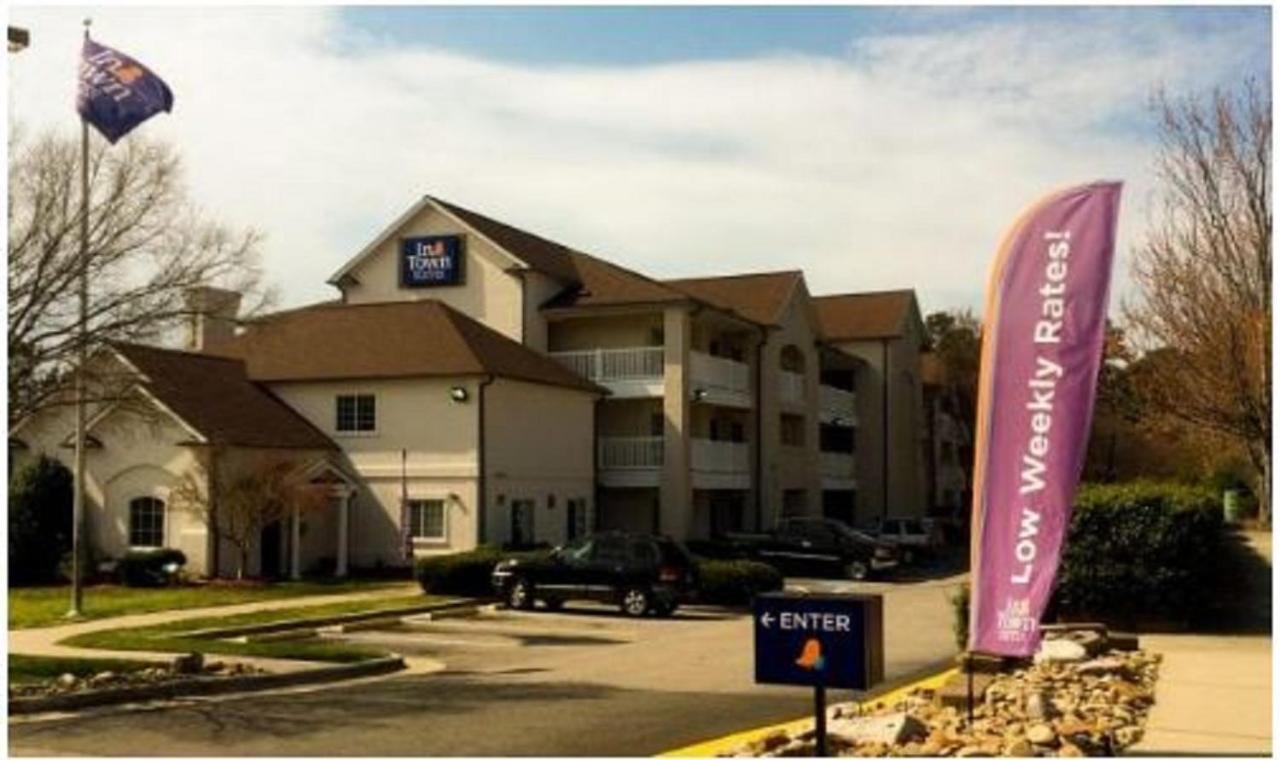 Intown Suites Extended Stay Raleigh Nc- Capital Blvd Exteriör bild